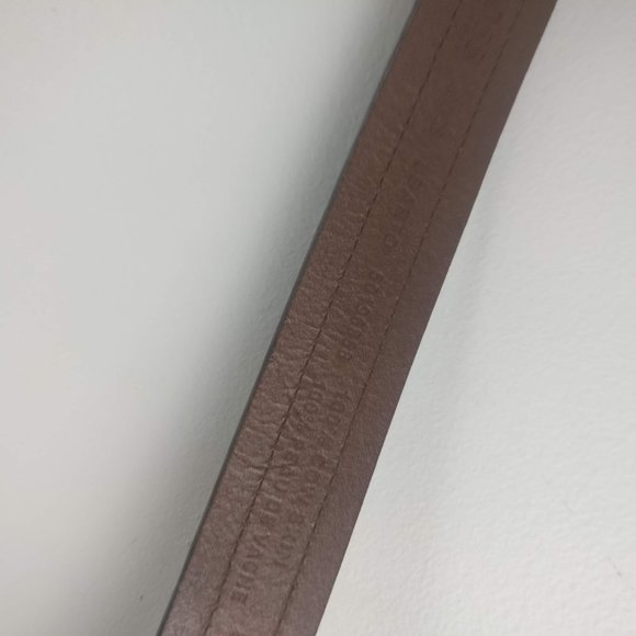 HUGO BOSS Leather Belt, 100%Leather, Leather Upper Leather Lining 44" Long - Picture 7 of 10